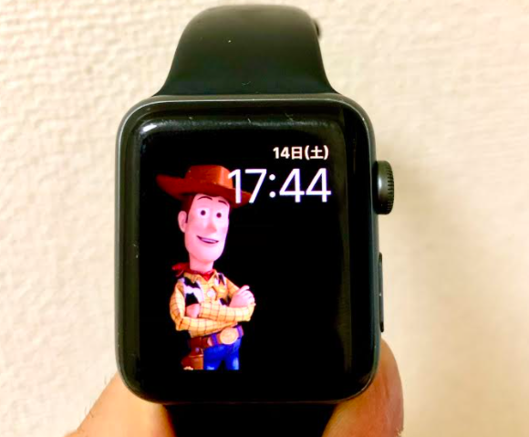 Apple Watchで文字盤をトイストーリーに設定する方法 おすすめアプリはline