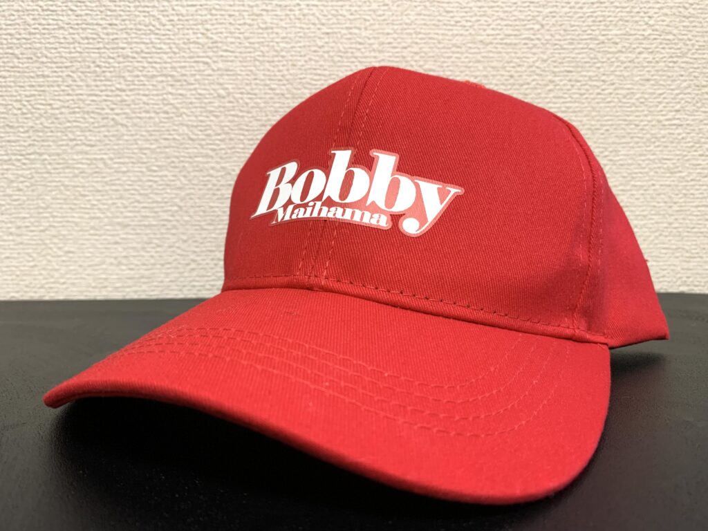 Bobbyのキャップ