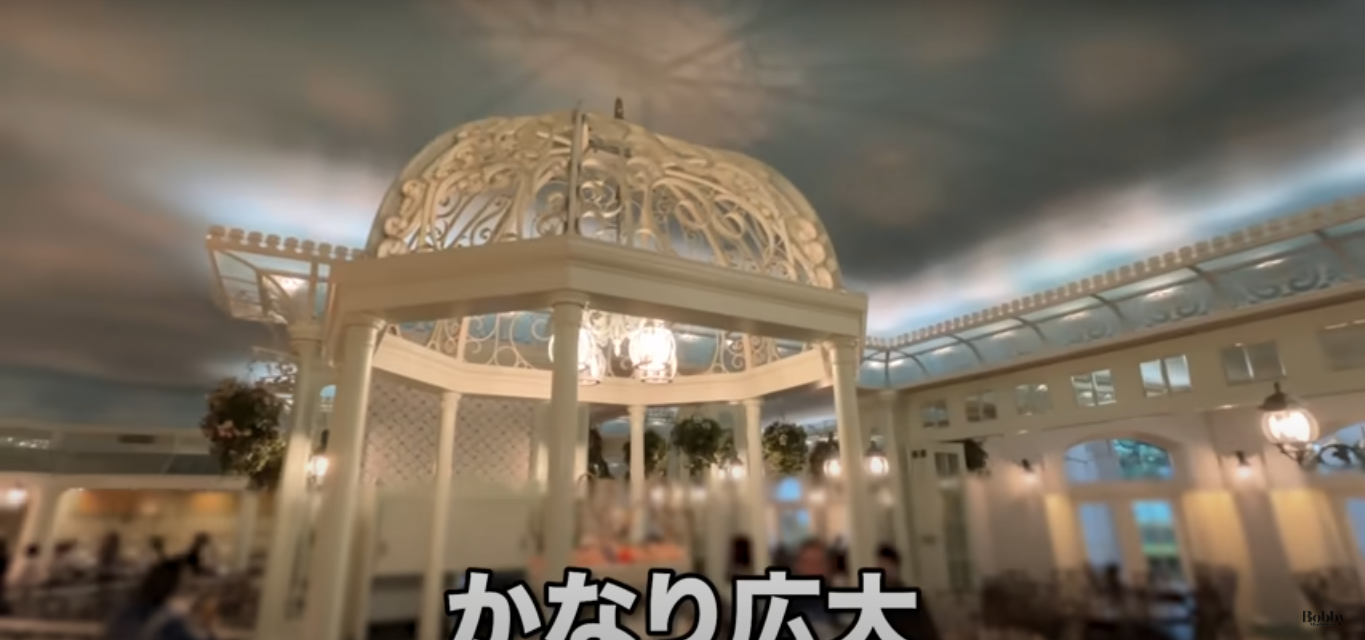 香港ディズニーランドホテル　エンチャンテッド・ガーデン・レストラン　朝食