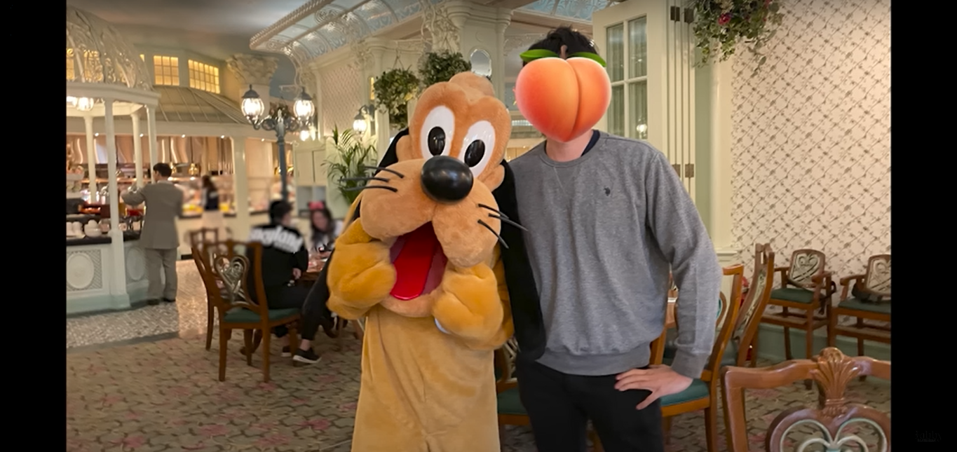 香港ディズニーランドホテル　エンチャンテッド・ガーデン・レストラン　朝食