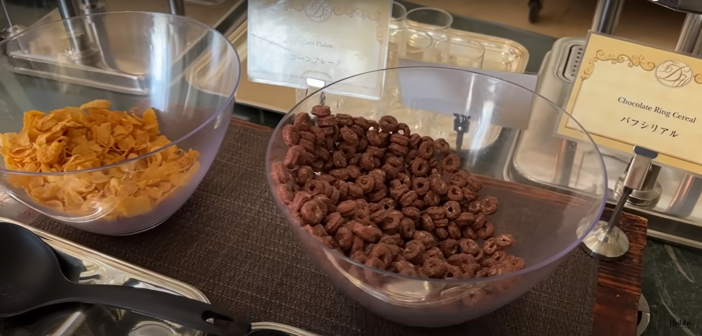 ディズニーランドホテル シャーウッドガーデン 朝食