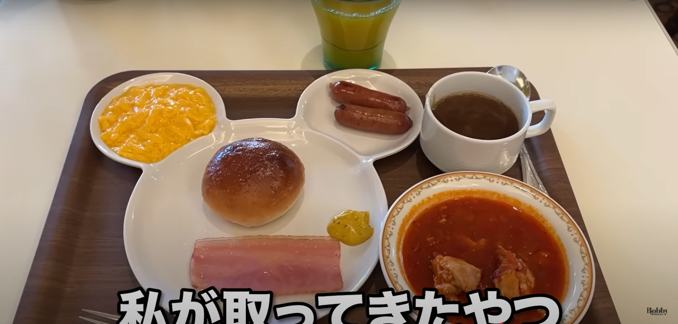 ディズニーランドホテル シャーウッドガーデン 朝食