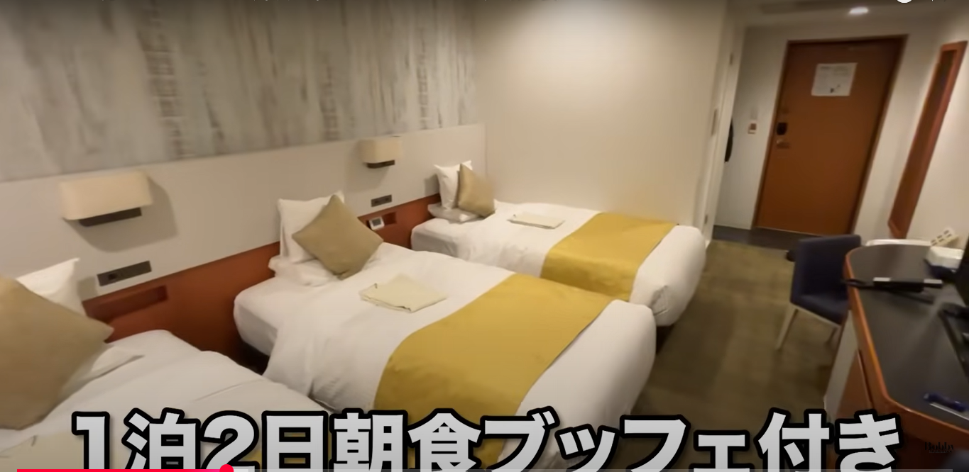 ホテルマイステイズ舞浜　客室　スーペリアトリプルルーム　朝食