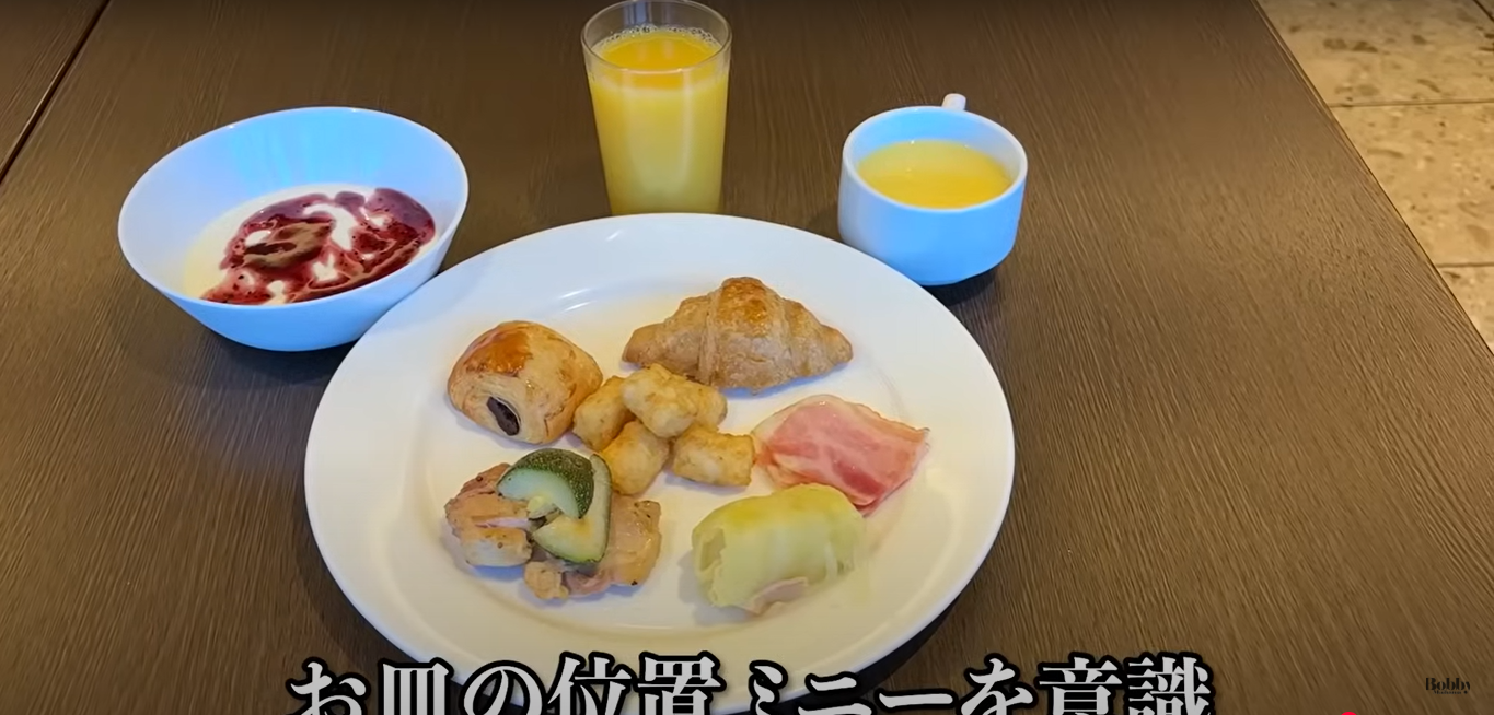 ホテルマイステイズ舞浜　客室　スーペリアトリプルルーム　朝食