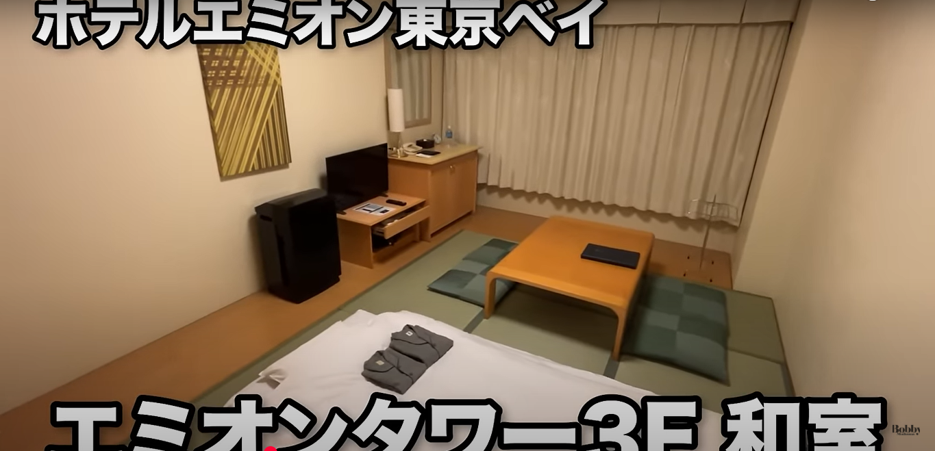 ホテルエミオン東京ベイ　和室　客室　朝食