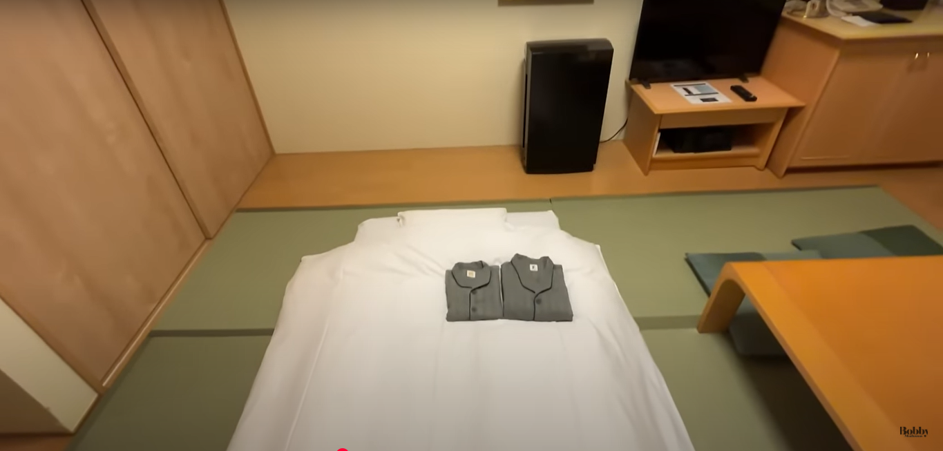 ホテルエミオン東京ベイ　和室　客室　朝食