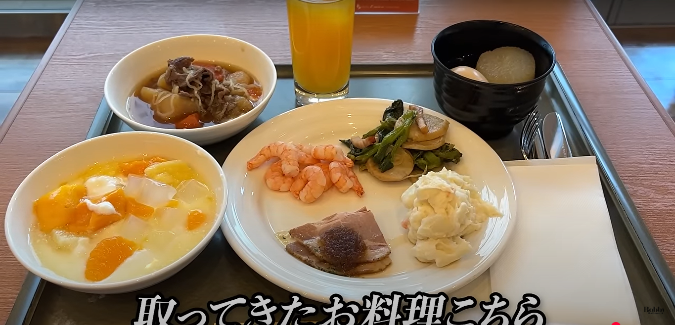 ホテルエミオン東京ベイ 和室 客室 朝食