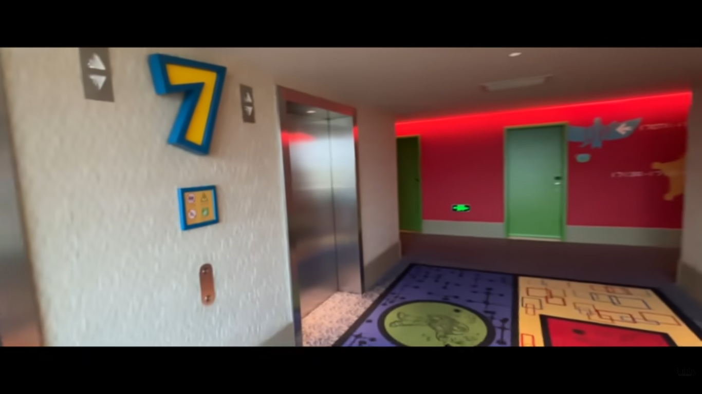 上海トイストーリーホテル　デラックスダブルルーム　客室