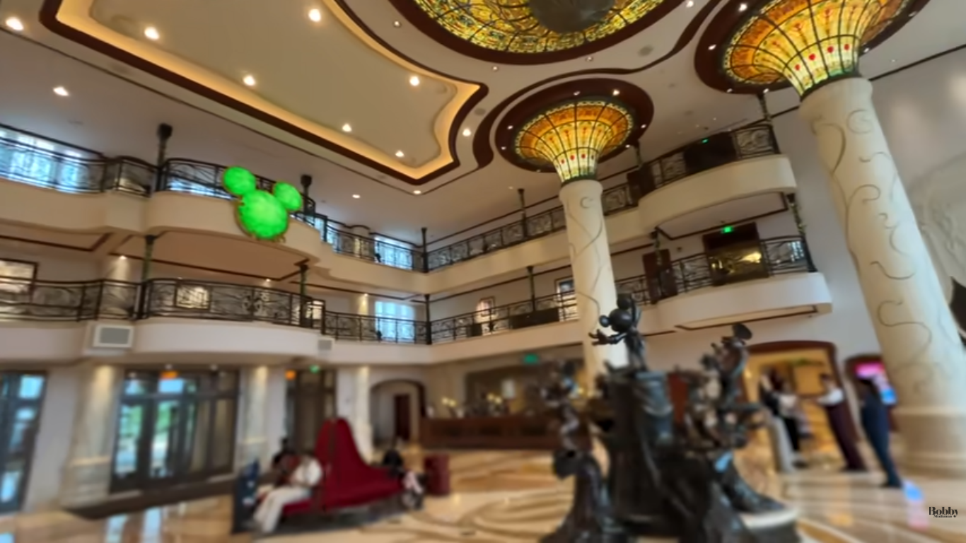 上海ディズニーランドホテル　デラックスダブルルーム　客室　アクセス