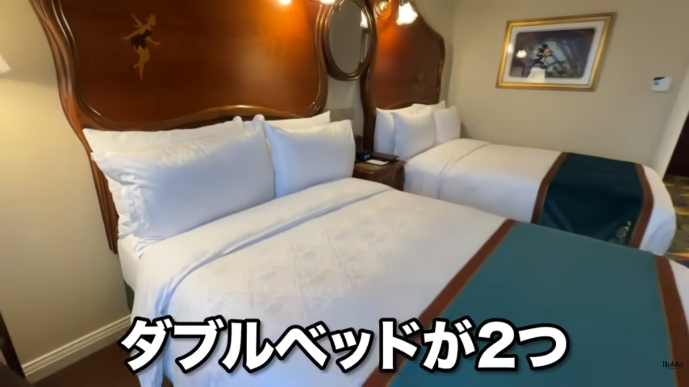 上海ディズニーランドホテル デラックスダブルルーム 客室 アクセス