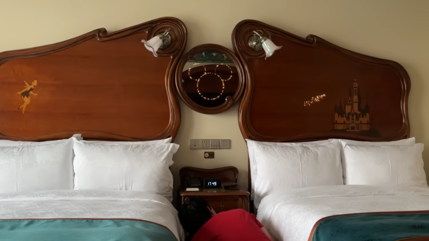 上海ディズニーランドホテル　デラックスダブルルーム　客室　アクセス