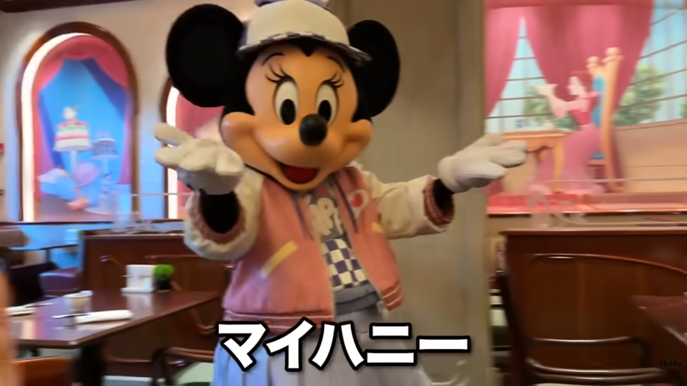 上海ディズニーランドホテル 朝食ブッフェ キャラクターグリーティング