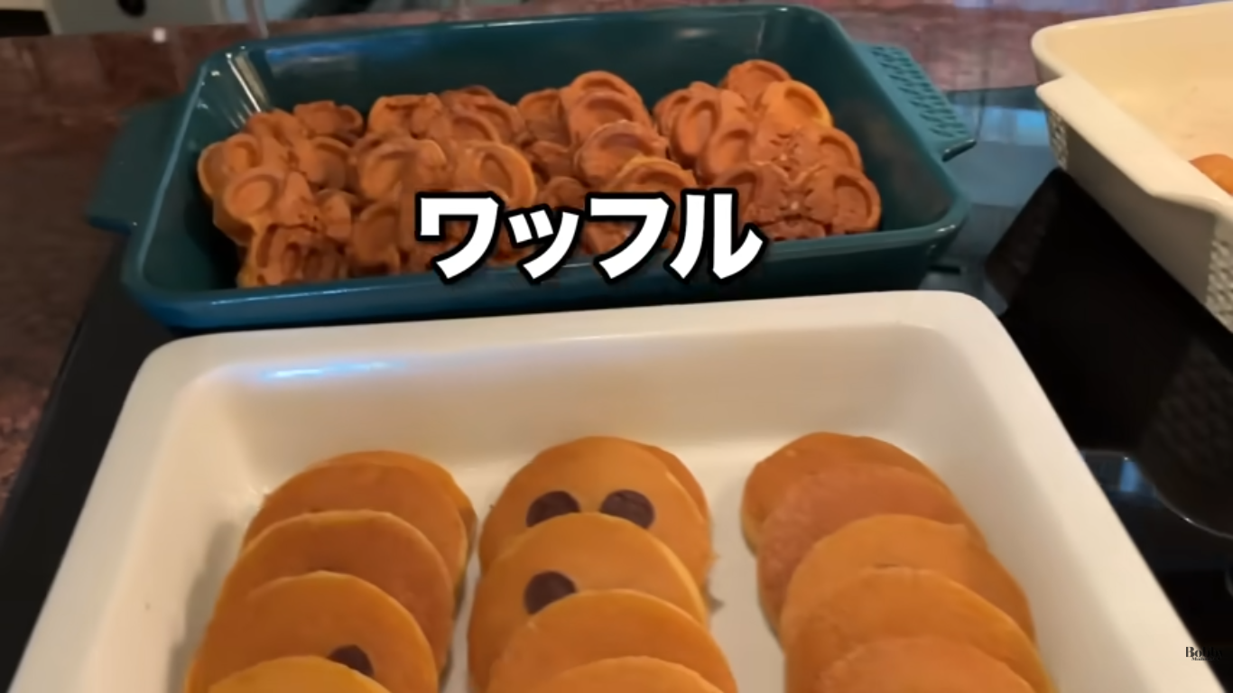 上海ディズニーランドホテル　朝食ブッフェ　キャラクターグリーティング