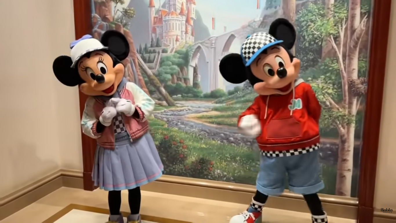 上海ディズニーランドホテル 朝食ブッフェ キャラクターグリーティング