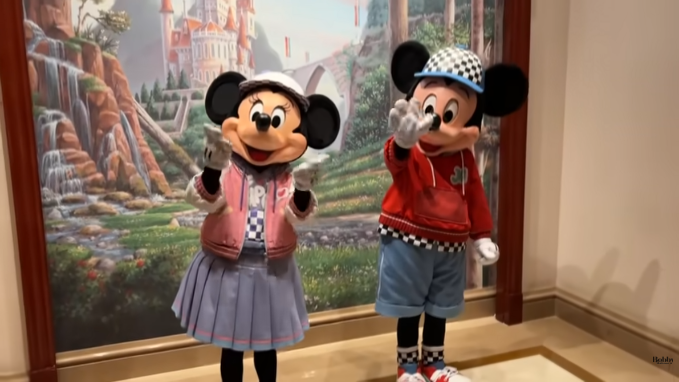 上海ディズニーランドホテル 朝食ブッフェ キャラクターグリーティング