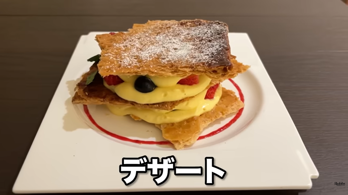 シェラトン・グランデ・トーキョーベイ・ホテル　ルームサービス　夕食