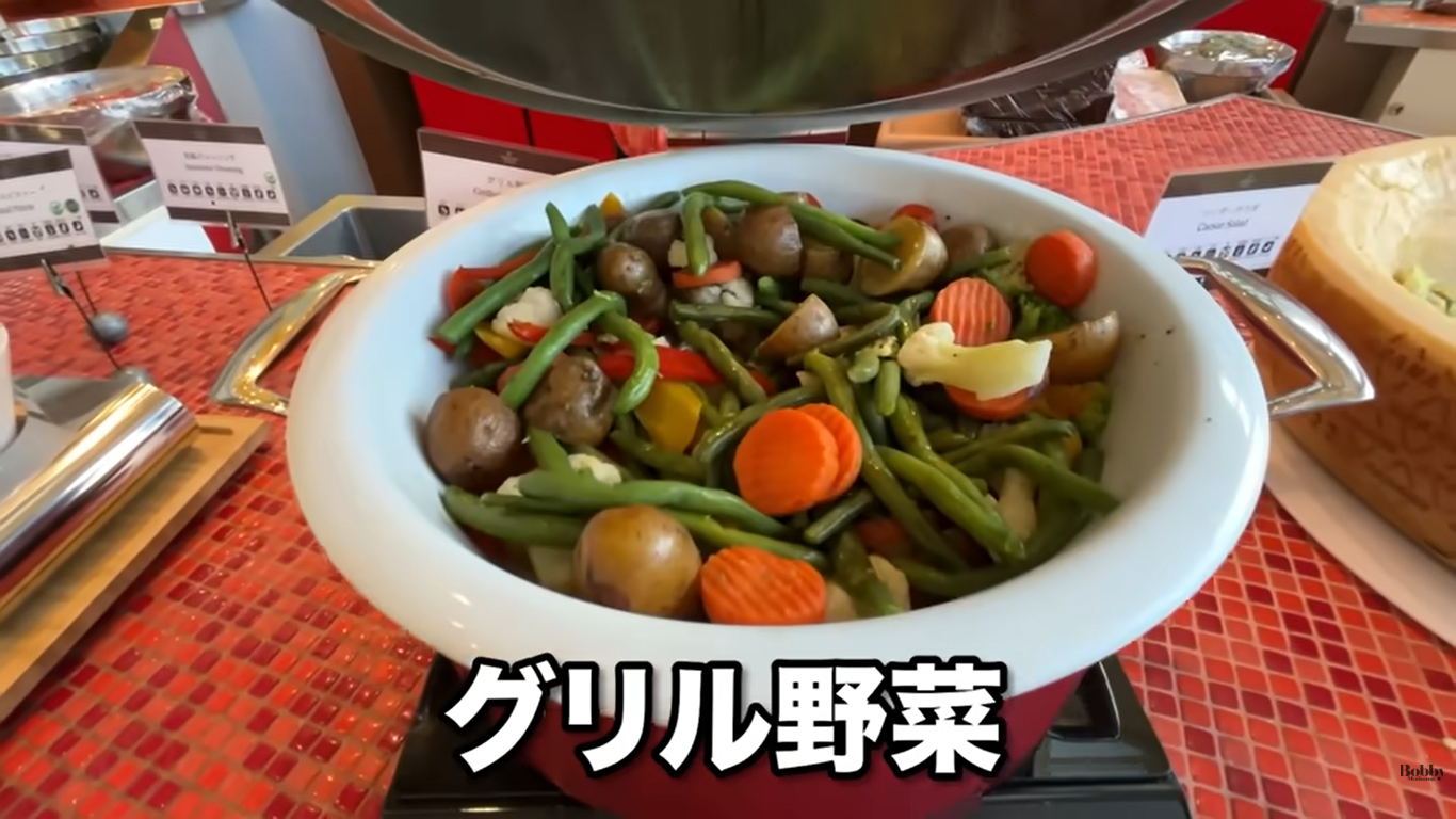 シェラトン・グランデ・トーキョーベイ・ホテル　朝食ブッフェ　グランカフェ