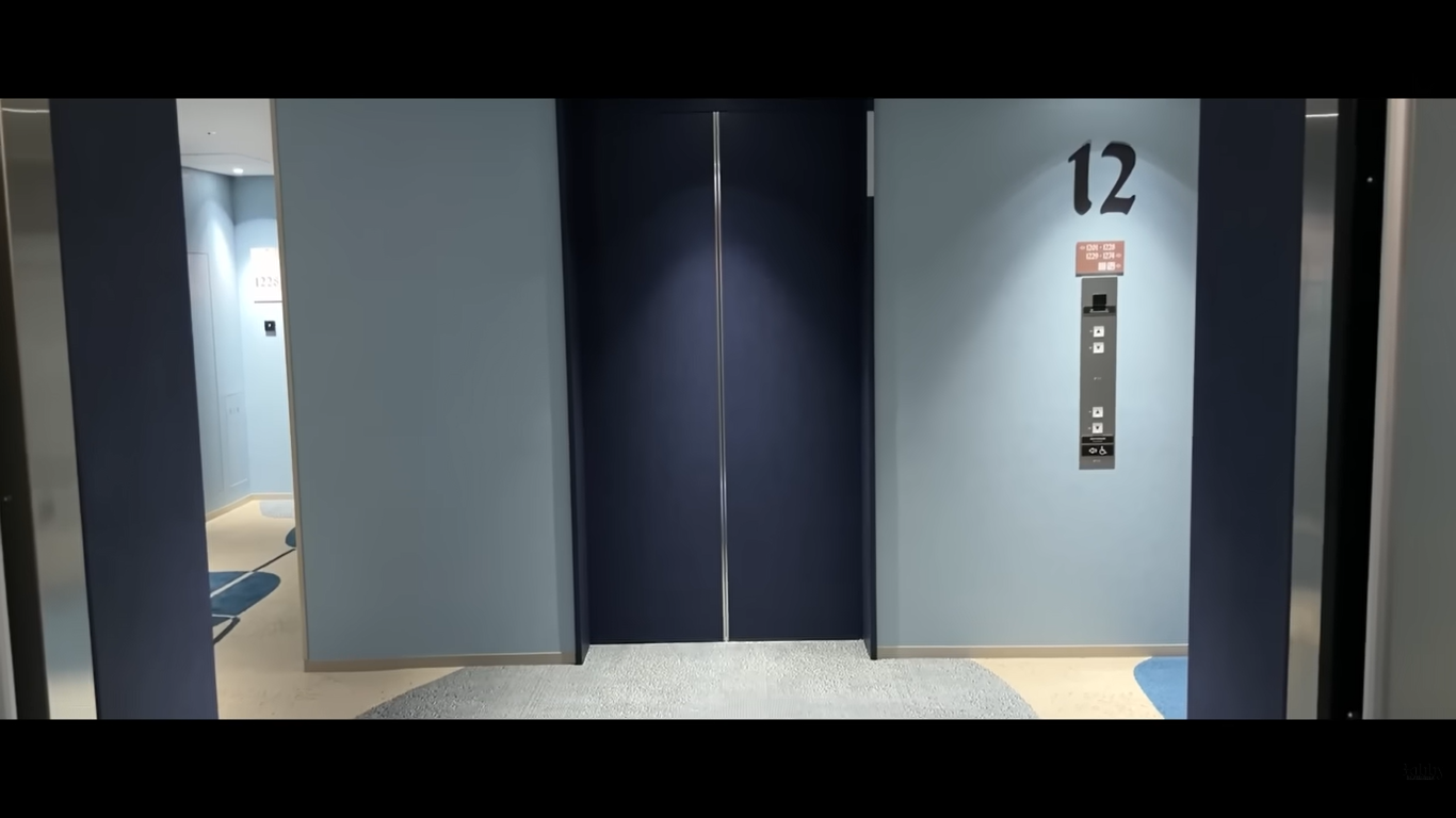 ザ ロイヤルパークホテル舞浜リゾート東京ベイ　客室　スーペリアトリプルルーム　ギリシャブルー