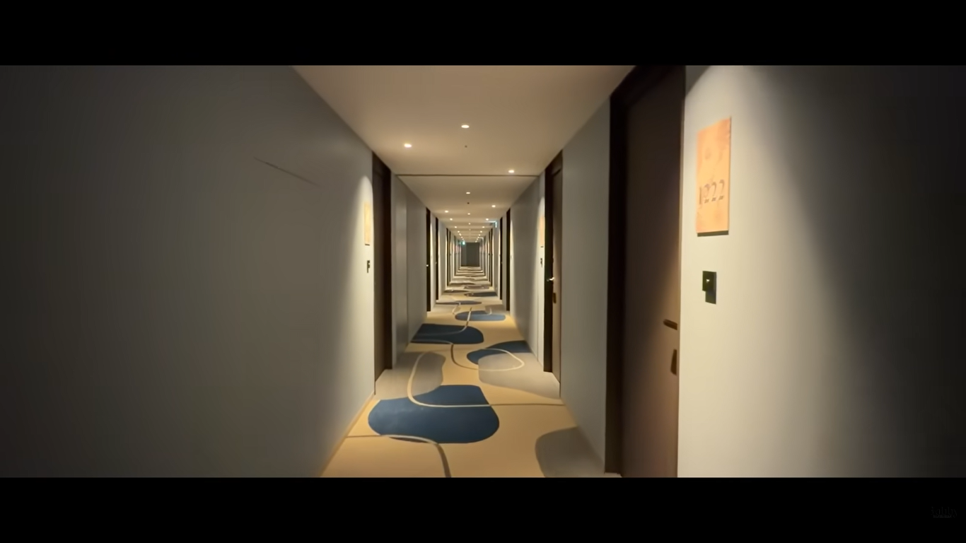 ザ ロイヤルパークホテル舞浜リゾート東京ベイ　客室　スーペリアトリプルルーム　ギリシャブルー