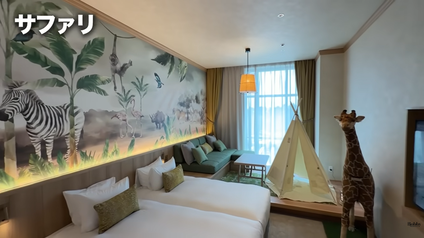 ザ ロイヤルパークホテル舞浜リゾート東京ベイ　客室　スーペリアトリプルルーム　ギリシャブルー