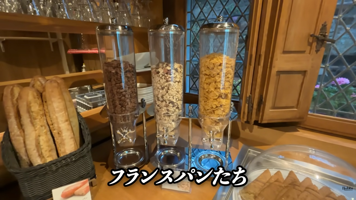 オーベルジュ・サン・ピエール　客室　朝食