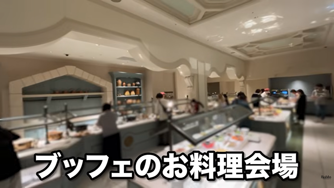 ファンタジースプリングスレストラン　ディナーブッフェ　夕食
