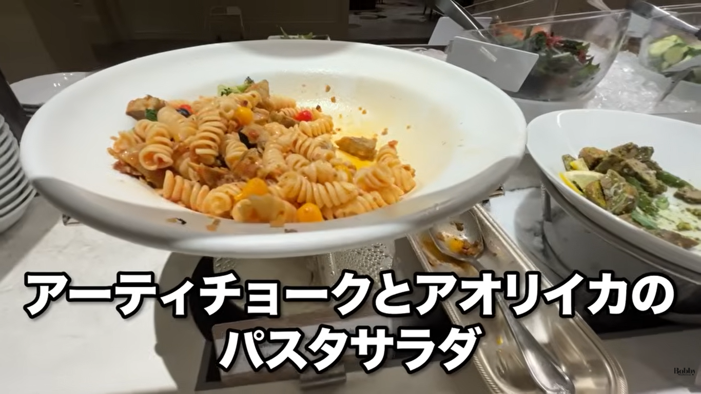 ファンタジースプリングスレストラン　ディナーブッフェ　夕食